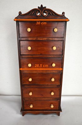 Small Mahogany Chest of Drawers, 1960-RVK-1406559