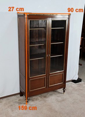 Small Mahogany Shelf, Late 19th Century-RVK-1745918