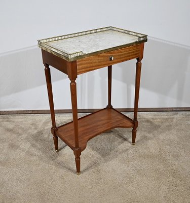 Small Mahogany Table, 1890s-RVK-1778407