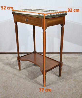 Small Mahogany Table, 1890s-RVK-1778407