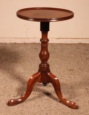 Small Mahogany Tripod Table, 19th Century-HPU-1736063