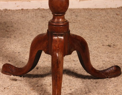 Small Mahogany Tripod Table, 19th Century-HPU-1736063