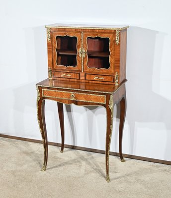 Small Mid-19th Century Louis XV Style Bonheur du Jour-RVK-1806871