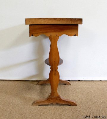 Small Mid 19th Century Solid Walnut Living Room Table-RVK-997552