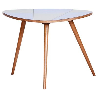 Small Mid-Century Beech Table, Czech, 1950s-WHY-1096079