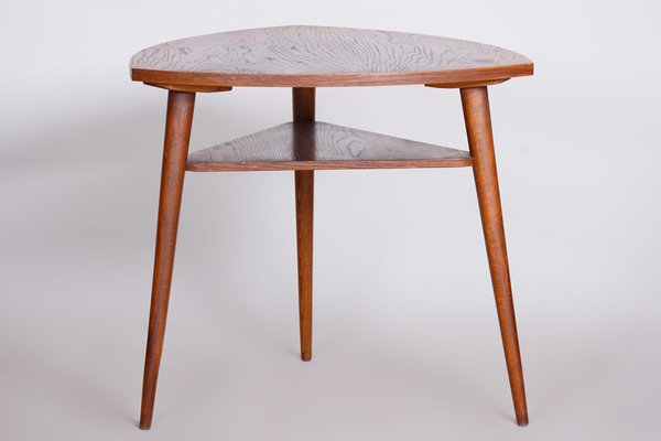 Small Mid-Century Czech Oak Table, 1950s-WHY-1098732