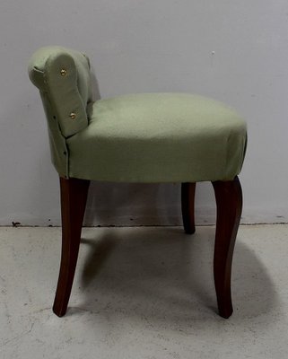 Small Mid-Century Green Side Chair, 1950s-RVK-584025