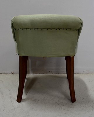 Small Mid-Century Green Side Chair, 1950s-RVK-584025