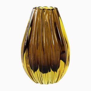 Small Mid-Century Italian Vase in Murano Glass by Flavio Poli-ZVH-1317643