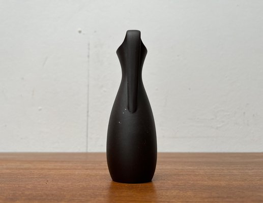 Small Mid-Century Minimalist Wormser Terra-Sigillata Pottery Carafe Vase, Germany, 1960s-UAH-1703941