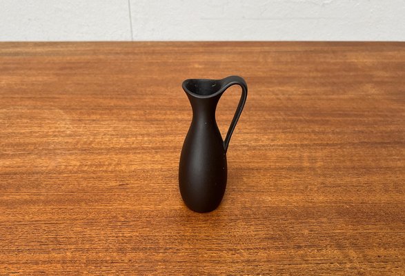 Small Mid-Century Minimalist Wormser Terra-Sigillata Pottery Carafe Vase, Germany, 1960s-UAH-1703941