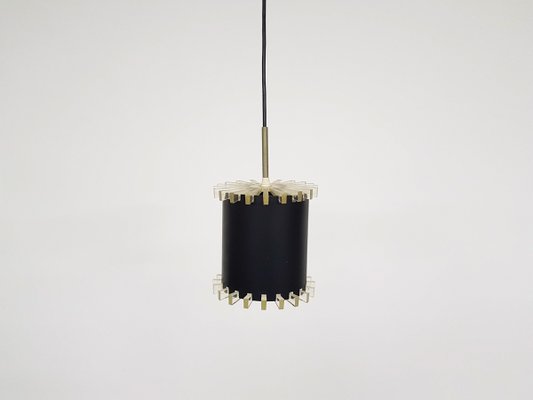 Small Mid-Century Pendant Lamp Attributed to Raak, 1960s-ZO-609317