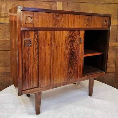 Small Mid-Century Rosewood Cabinet-GEL-858112