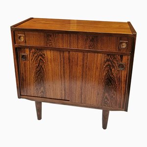 Small Mid-Century Rosewood Cabinet-GEL-858112