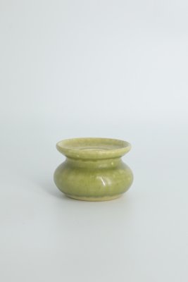 Small Mid-Century Scandinavian Modern Collectible Stoneware Candleholder from Gunnars Ceramics Höganäs, 1960s-ZAA-1780045