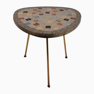 Small Mid-Century Tripod Mosaic Plans Stand, 1950s-SFQ-1793854