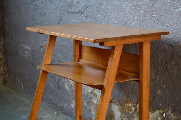 Small Mid-Century Wooden Console, 1950s-AIU-1705323