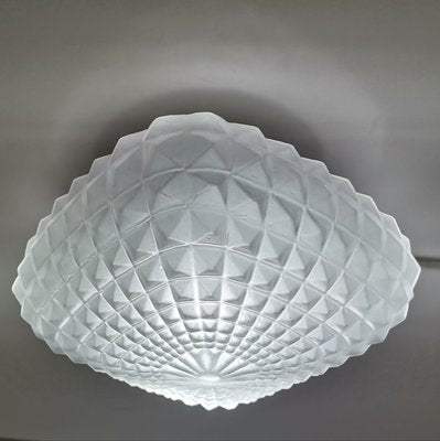 Small Minimalist Frosted Glass Ceiling or Wall Lamp, 1990s-SCS-1167623