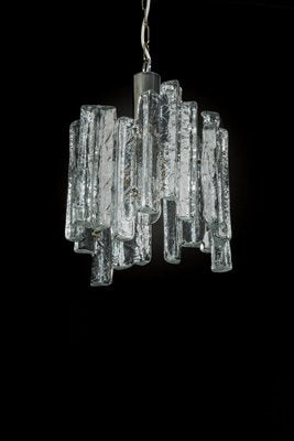 Small Murano Ice Glass Pendant Light, Germany, 1970s-UGR-1085379