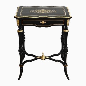 Small Napoleon III Darkened Pear Table-RVK-1393782