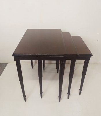 Small Nesting Tables, 1940s, Set of 3-EI-2024524