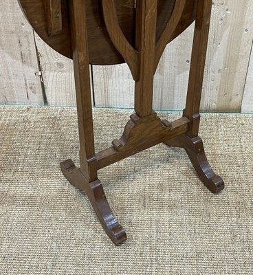 Small Oak Winemaker's Table, 1930s-QYF-1309421