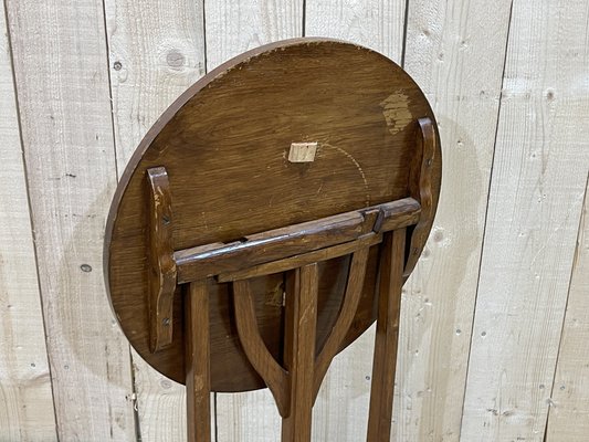 Small Oak Winemaker's Table, 1930s-QYF-1309421