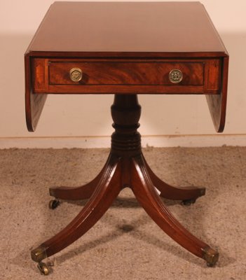 Small Pembroke Table in Mahogany, Early 19th Century-HPU-1007847