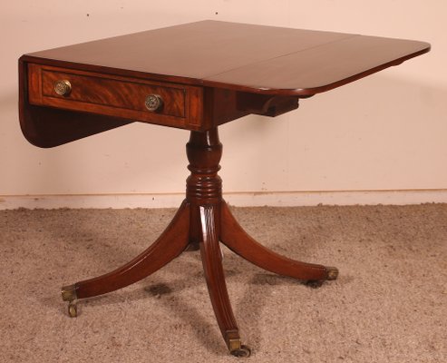 Small Pembroke Table in Mahogany, Early 19th Century-HPU-1007847