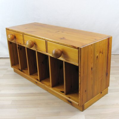 Small Pine Sideboard or Bench by Sven Larsson, Sweden, 1970s-YGE-1090164