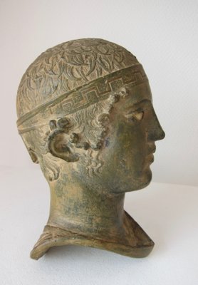 Small Plaster Bust of Delphi, 1950s-WCM-1988159