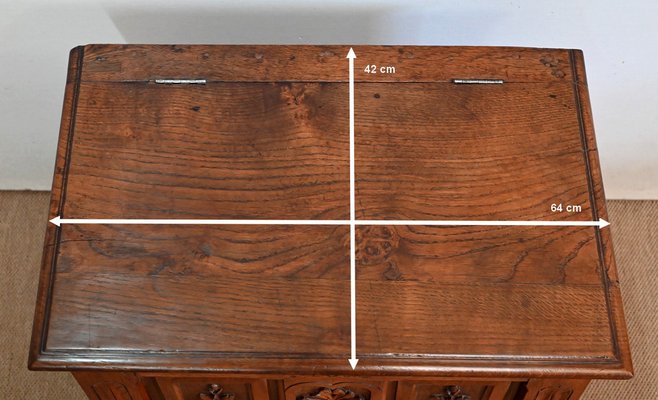 Small Renaissance Oak Chest, Early 1900s-RVK-1420402