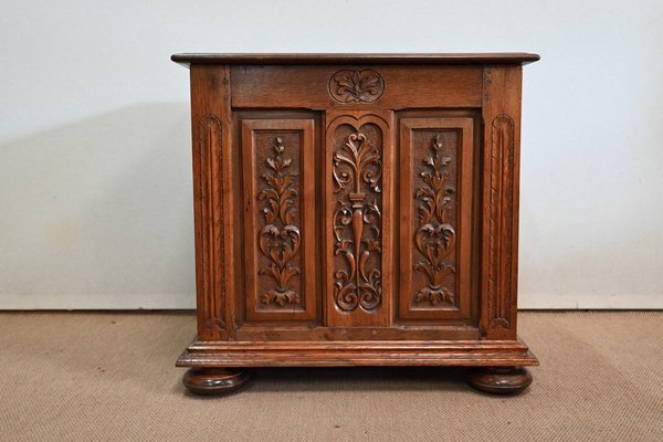 Small Renaissance Oak Chest, Early 1900s-RVK-1420402