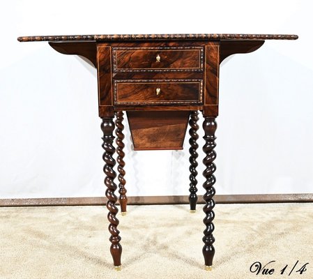 Small Restauration Living Room Table, Early 19th Century-RVK-1783250