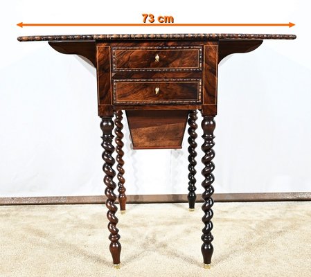 Small Restauration Living Room Table, Early 19th Century-RVK-1783250