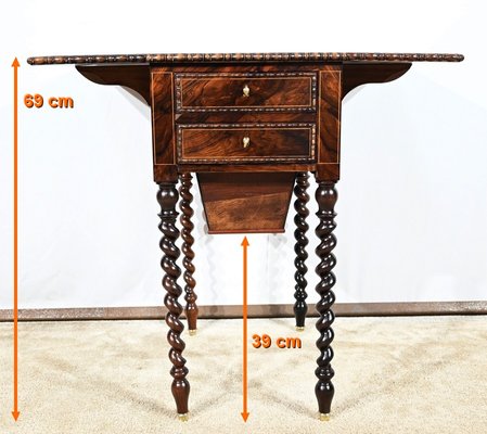 Small Restauration Living Room Table, Early 19th Century-RVK-1783250