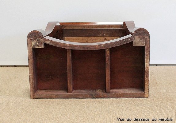 Small Restoration Period Console in Mahogany Veneer, Early 1800s-RVK-955978