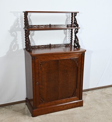 Small Restoration Sideboard in Mahogany, Early 19th Century-RVK-1764653