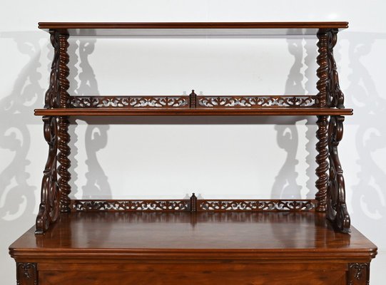 Small Restoration Sideboard in Mahogany, Early 19th Century-RVK-1764653