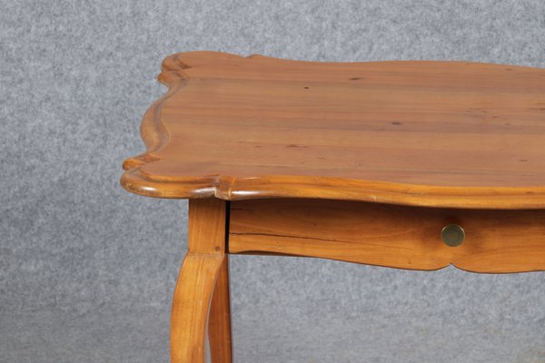 Small Rococo Style Table in Cherrywood, 1850s-DXD-1790797