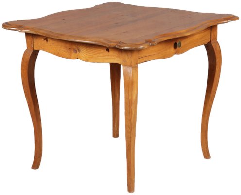 Small Rococo Style Table in Cherrywood, 1850s-DXD-1790797