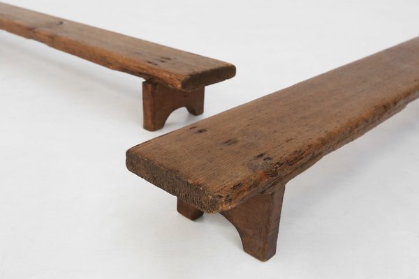 Small Rustic French Bench, 1850-YSY-1770649