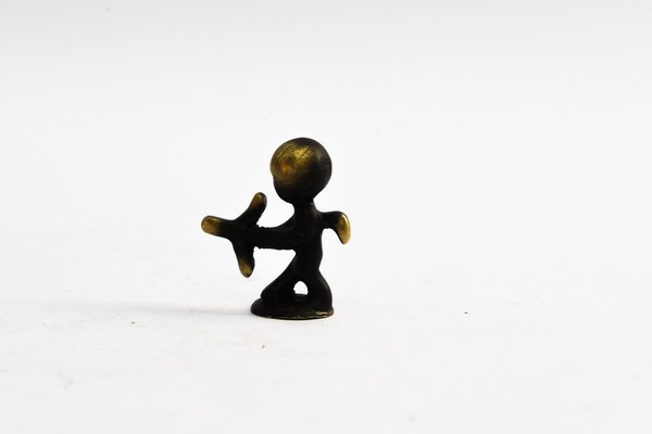 Small Sagittarius Zodiac Figurine in Brass by Walter Bosse for Herta Baller, Austria, 1950s-SPD-1754329