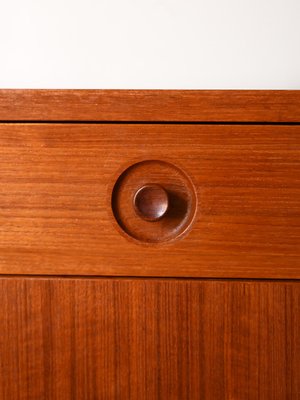 Small Scandinavian Sideboard in Teak, 1960s-QWP-2035492