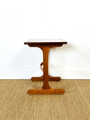 Small Scandinavian Teak Coffee Table, 1960s-PLK-2020030