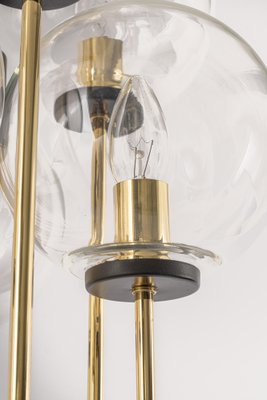 Small Sciolari Style Brass Pendant Light, Germany, 1970s-UGR-1298068