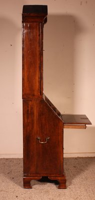 Small Secretaire in Burl Walnut with Dome, 18th Century-HPU-1060972