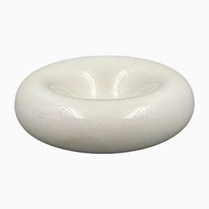 Small Shell Ashtray in Carrara Marble from Up & Up, Italy, 1970s-CZ-1673553