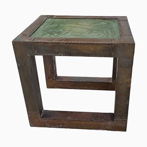 Small Side Table in Brass by Rodolfo Dubarry, 1980s-TCS-1780743