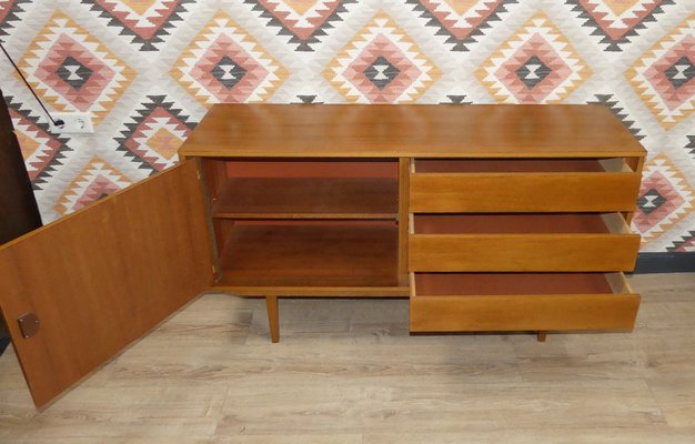 Small Sideboard in Walnut, 1960s-AFE-1354342